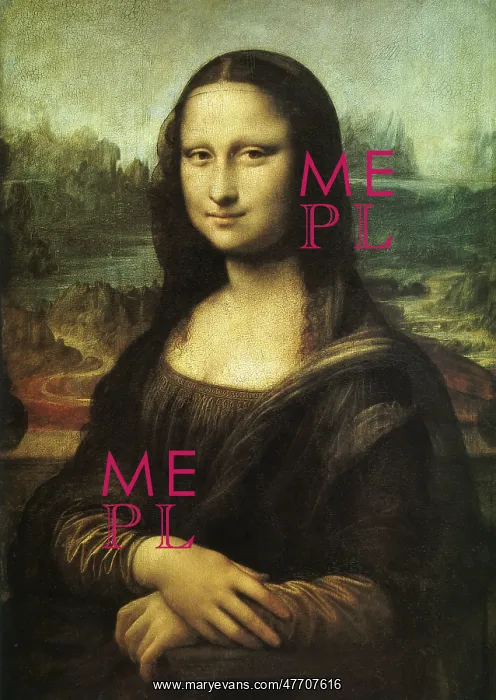  : Mona Lisa, by Leonardo da Vinci