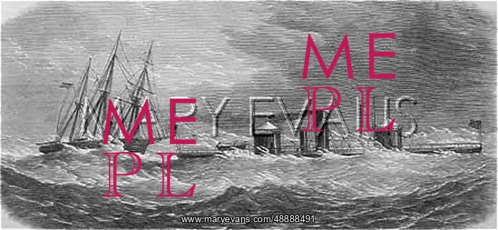 : MONADNOCK TOWS GUNBOAT : MONADNOCK TOWS GUNBOAT