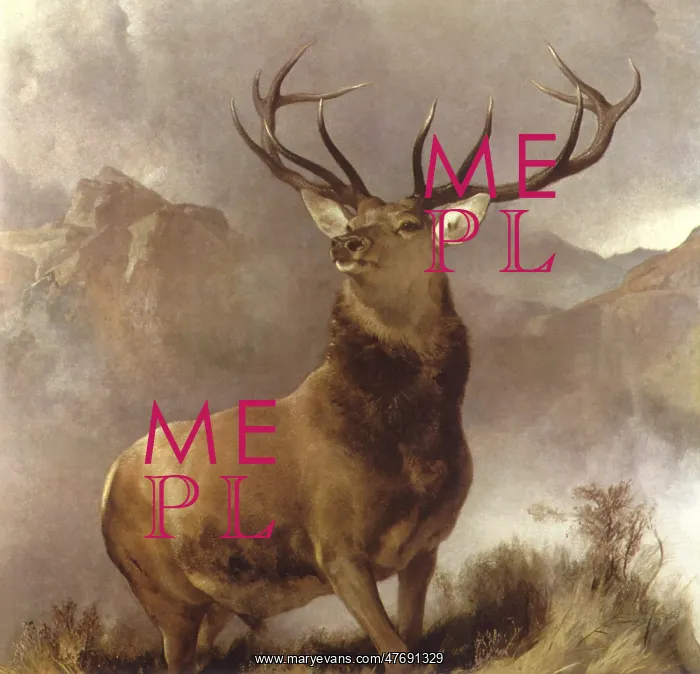 : The Monarch of the Glen, by Landseer : The Monarch of the Glen, by Landseer