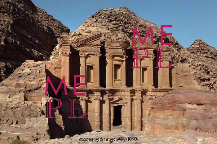 : Monastery or Al-Deir, Petra, Jordan : Monastery or Al-Deir, Petra, Jordan