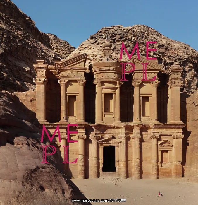: Monastery or Al-Deir, Petra, Jordan : Monastery or Al-Deir, Petra, Jordan