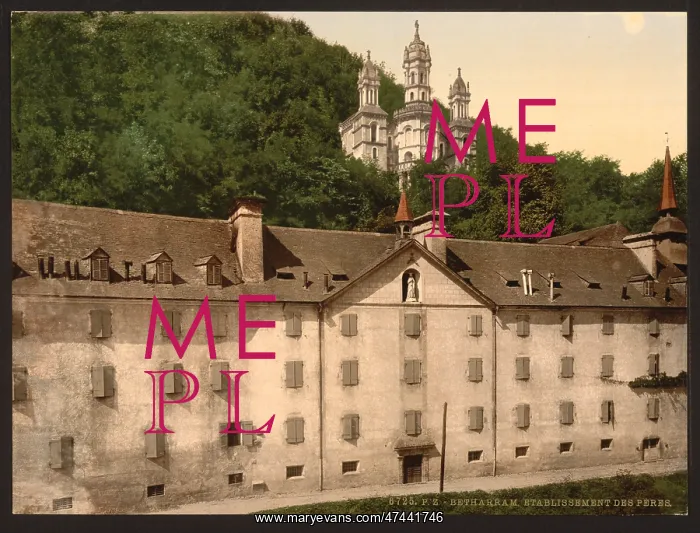 : The monastery, Betharram, Pyrenees, France : The monastery, Betharram, Pyrenees, France