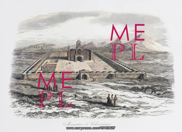 : Monastery of Echmiatzin in Turkish Armenia : Monastery of Echmiatzin in Turkish Armenia