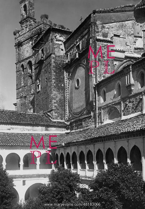 : Monastery in Guadalupe : Monastery in Guadalupe