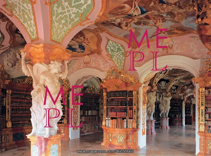 : Monastery Library, Metten : Monastery Library, Metten