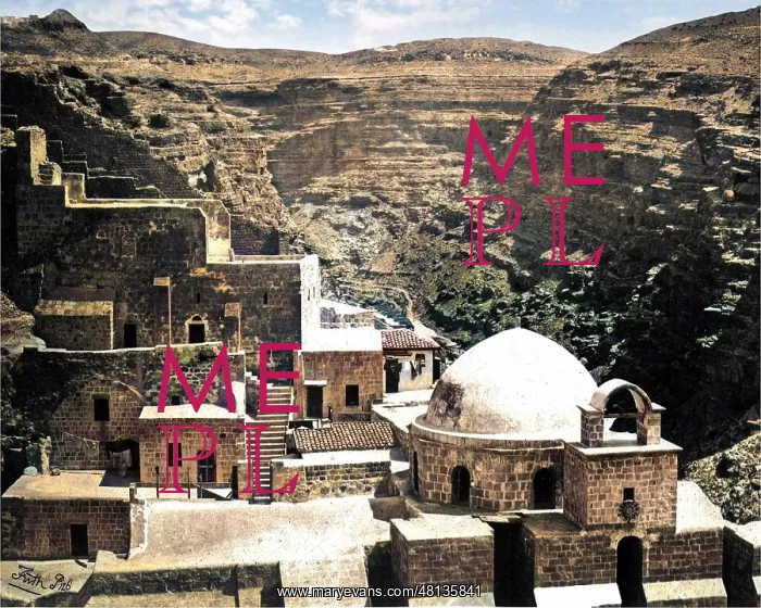: Monastery of Mar Saba, Holy Land : Monastery of Mar Saba, Holy Land