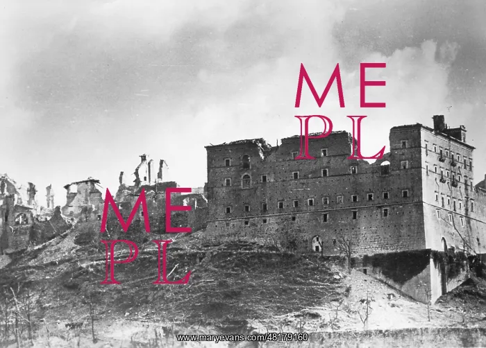  : The monastery of Monte Cassino, 1944