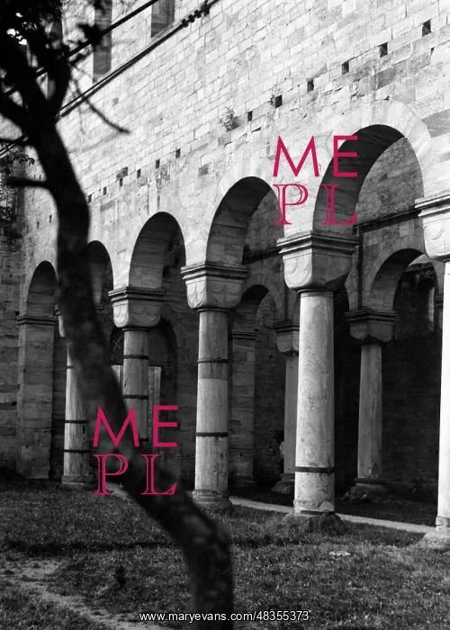 : Monastery ruins in Paulinzella, 1936 : Monastery ruins in Paulinzella, 1936