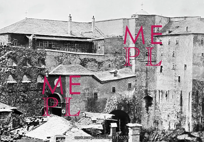  : Monastery of Simopetra, Mount Athos, Greece, early 1900s