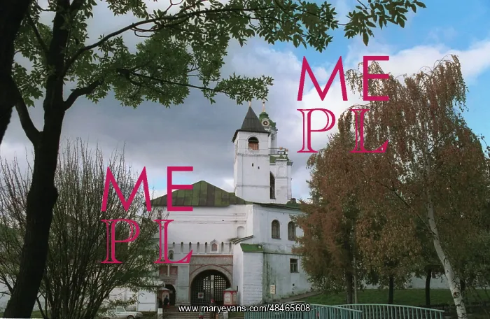 : Monastery of Transfiguration of Saviour in Yaroslavl, 1993 : Monastery of Transfiguration of Saviour in Yaroslavl, 1993