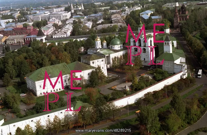 : Monastery of Transfiguration of Saviour in Yaroslavl, 1994 : Monastery of Transfiguration of Saviour in Yaroslavl, 1994