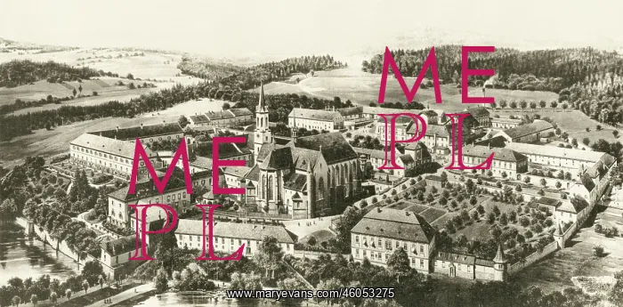 : Monastery Vissy Brod in Bohemia : Monastery Vissy Brod in Bohemia