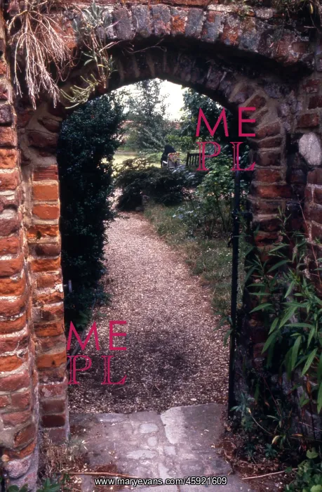 : Monastic life - garden archway : Monastic life - garden archway