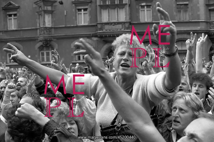 : Monday demonstration in Leipzig, September 4th 1989 : Monday demonstration in Leipzig, September 4th 1989