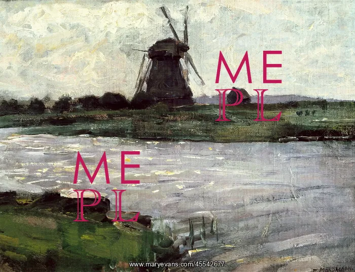 : MONDRIAN, Piet. Windmill : MONDRIAN, Piet. Windmill