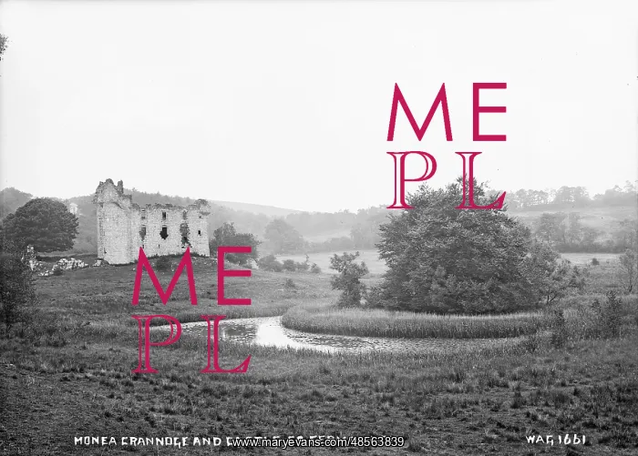: Monea Crannogue and Castle, Co. Fermanagh : Monea Crannogue and Castle, Co. Fermanagh