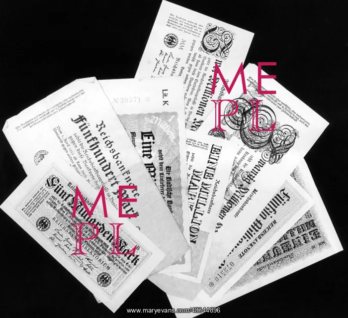 : Money with high monetary value, 1923 : Money with high monetary value, 1923