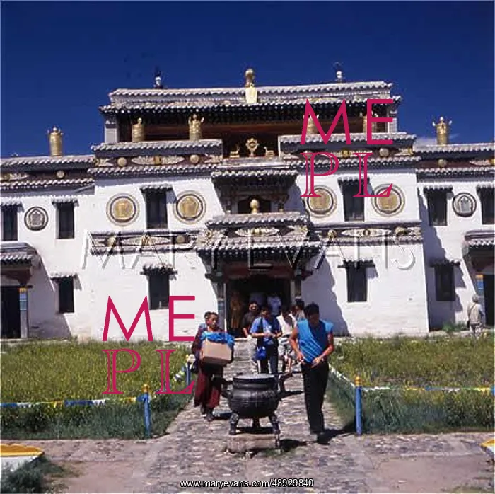 : MONGOLIAN MONASTERY : MONGOLIAN MONASTERY