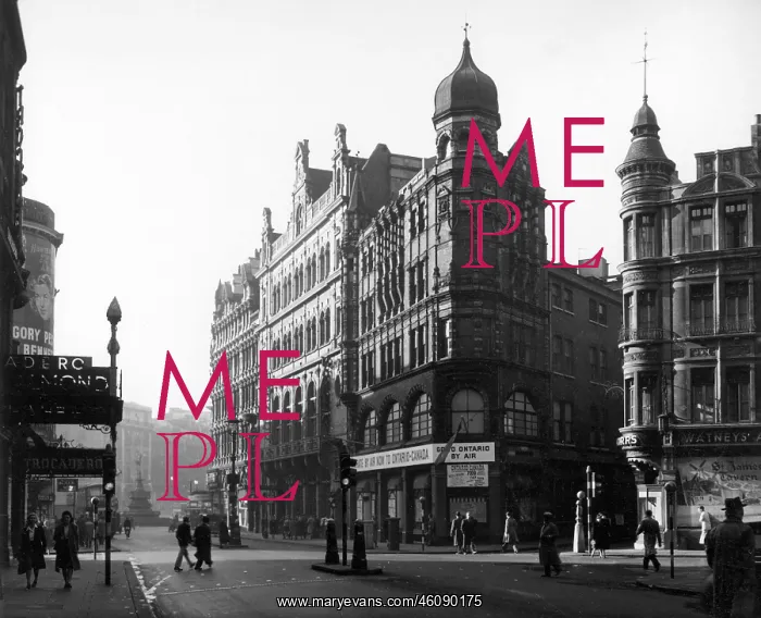 : Monico restaurant, Piccadilly : Monico restaurant, Piccadilly