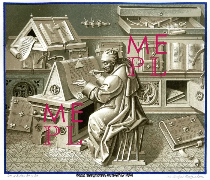 : MONK COPYIST : MONK COPYIST