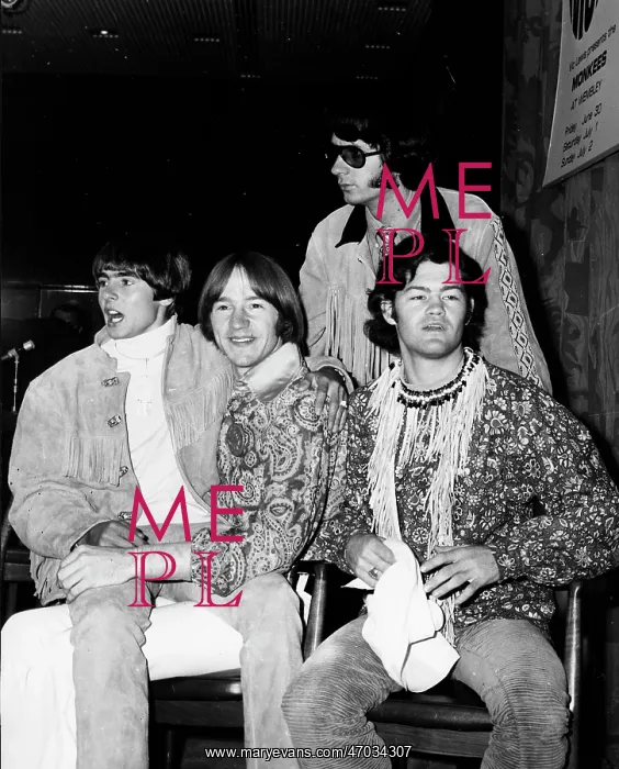 : The Monkees making their first appearance in : The Monkees making their first appearance in
