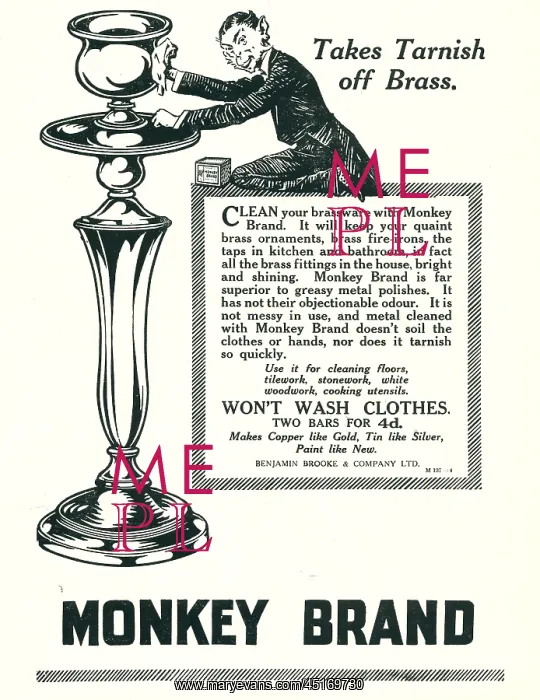 : Monkey Brand Advertisement : Monkey Brand Advertisement