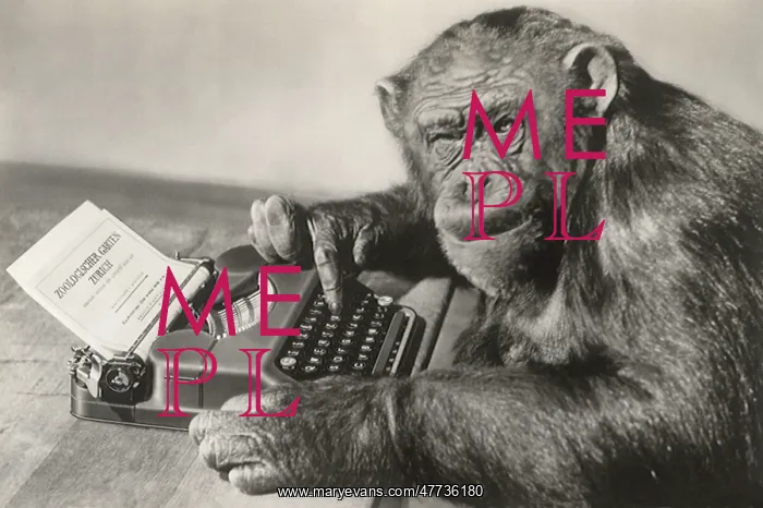 : Only One Monkey Typing : Only One Monkey Typing