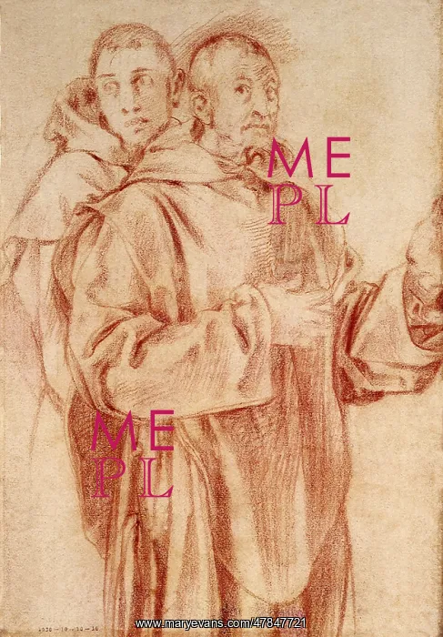  : Two Monks Standing