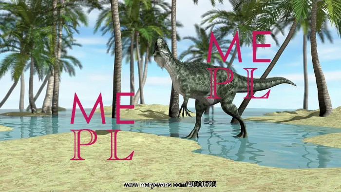 : Monolophosaurus grazing shallow waters of a prehistoric ? : Monolophosaurus grazing shallow waters of a prehistoric ?
