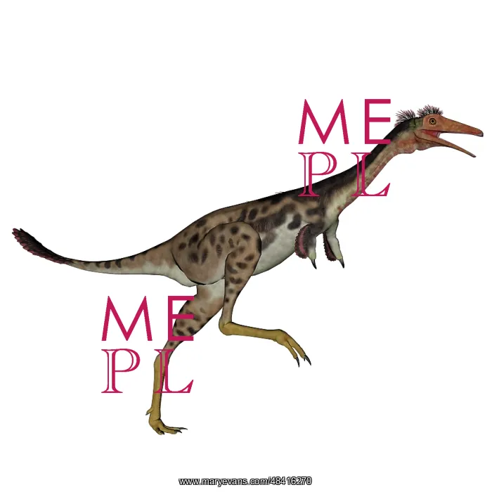 : Mononykus dinosaur : Mononykus dinosaur