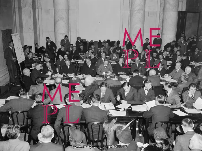 : Monopoly Committee opens hearings, Dec.1, 1938 : Monopoly Committee opens hearings, Dec.1, 1938