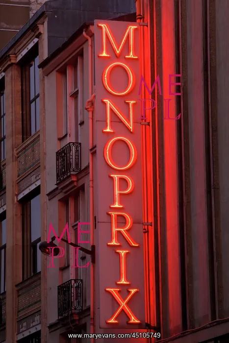 : MONOPRIX store, Paris, France : MONOPRIX store, Paris, France