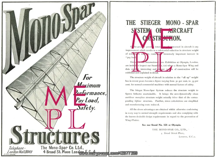: Monospar Aircraft Structures For Maximum : Monospar Aircraft Structures For Maximum