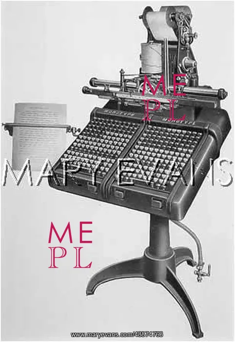 : MONOTYPE COMPOSER : MONOTYPE COMPOSER