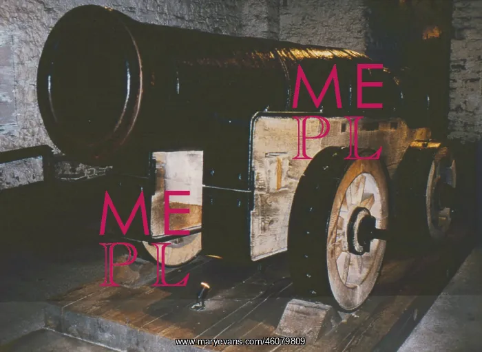 : Mons Meg cannon, Edinburgh, UK : Mons Meg cannon, Edinburgh, UK