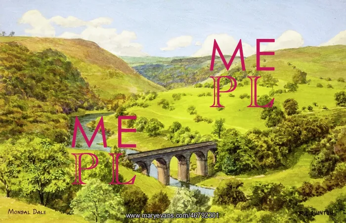 : Monsal Dale, Derbyshire : Monsal Dale, Derbyshire