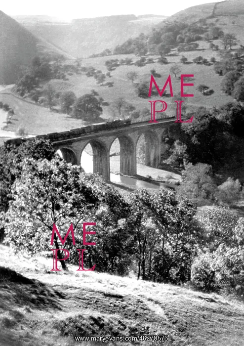  : Monsal Dale, the Viaduct c1955