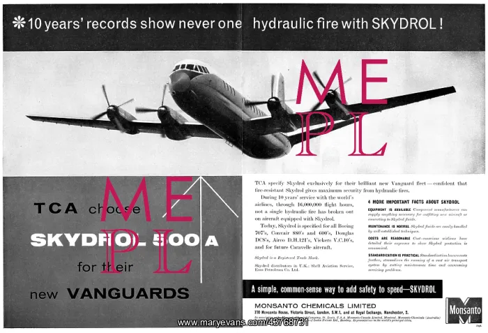 : Monsanto Skydrol : Monsanto Skydrol