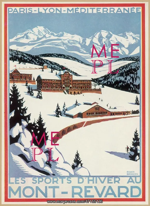 : Mont Revard Poster : Mont Revard Poster