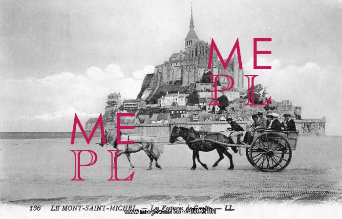 : MONT ST MICHEL / CARD 2 : MONT ST MICHEL / CARD 2