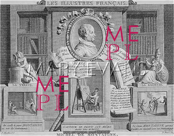 : MONTAIGNE. MICHEL EYQUEM DE MONTAIGNE (1533 - 1592) : MONTAIGNE. MICHEL EYQUEM DE MONTAIGNE (1533 - 1592)