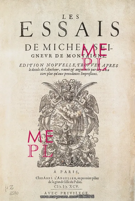 : MONTAIGNE, Michel de (1533-1592) : MONTAIGNE, Michel de (1533-1592)