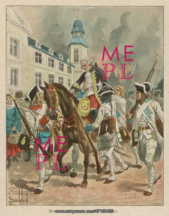 : MONTCALM WOUNDED : MONTCALM WOUNDED
