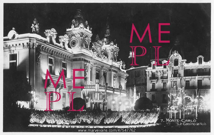  : The Monte Carlo casino at night