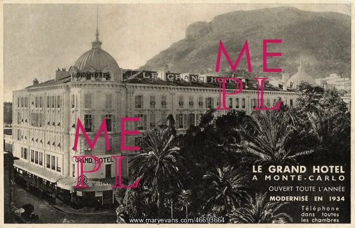 : Monte Carlo - Grand Hotel : Monte Carlo - Grand Hotel