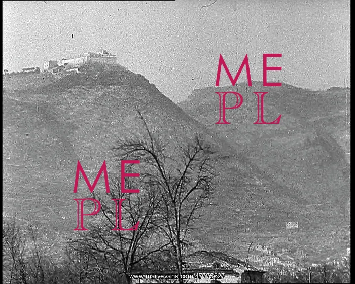 : Monte Cassino in the Distance : Monte Cassino in the Distance