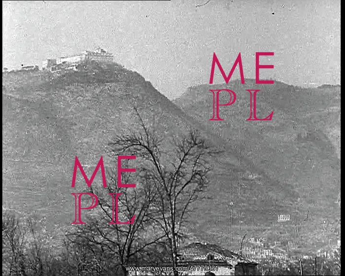 : Monte Cassino in the Distance : Monte Cassino in the Distance