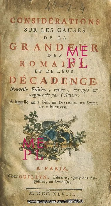 : Montesquieu, Charles-Louis de Secondat, baron de : Montesquieu, Charles-Louis de Secondat, baron de