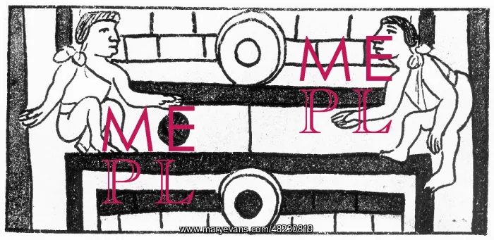 : Montezuma in an Aztec representation : Montezuma in an Aztec representation