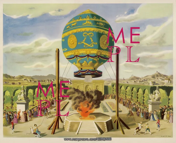 : Montgolfier Ist Manned Balloon Flight : Montgolfier Ist Manned Balloon Flight